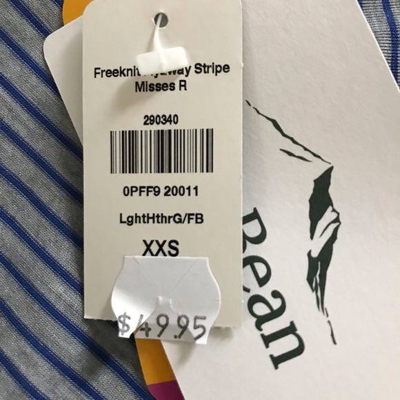 L.L Bean Open Cardigan Tencel NWT - Picture 5 of 7